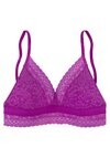 

Бюстгальтер с треугольными чашечками VIVANCE BRALETTE Lascana, розовый