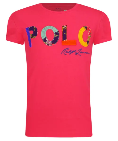 

Футболка Regular fit Polo Ralph Lauren, розовый
