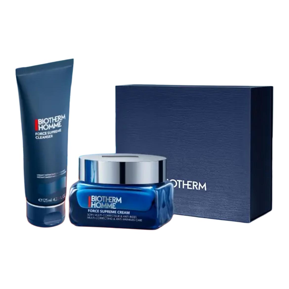 

BIOTHERM BIYOUQUAN Blue Diamond очищающий крем для лица набор для ухода за кожей восстанавливающий увлажняющий 125мл+50мл