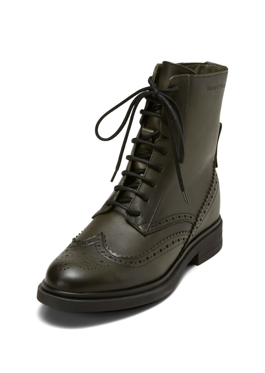

Ботинки Marc OPolo Lace-Up Ankle Boots, оливковый
