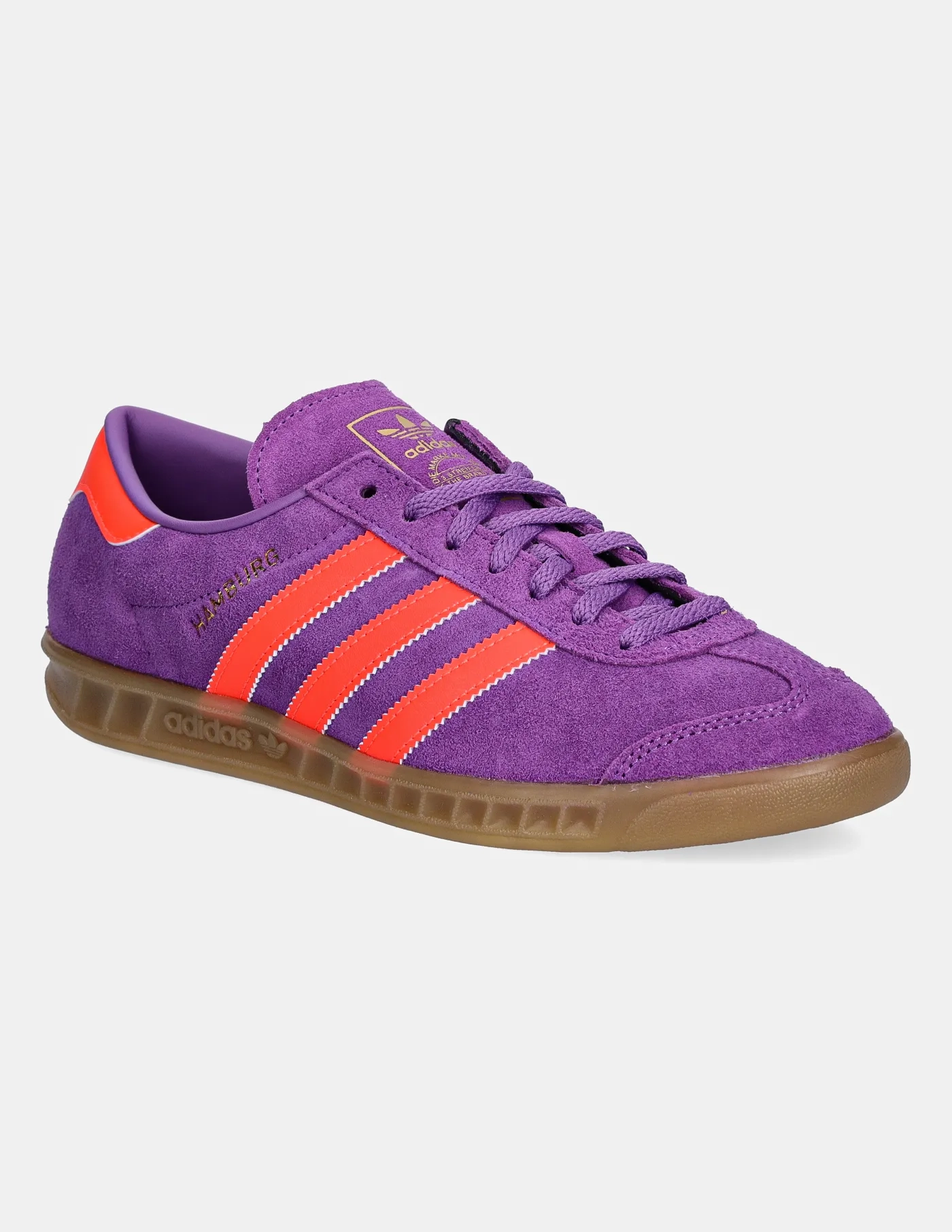 Кроссовки "Гамбург" adidas Originals, фиолетовый — фото 2