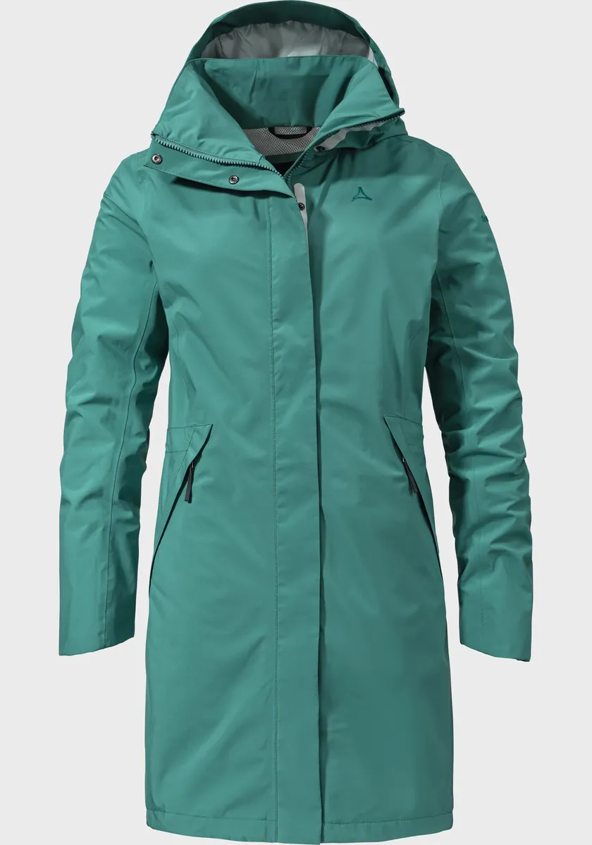 

Schöffel парка "Parka Sardegna L", с капюшоном, зеленый