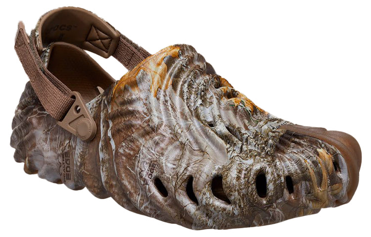 Сандалии Crocs Salehe Bembury x Realtree x Pollex Clog 'Edge Camo', коричневый — фото 2
