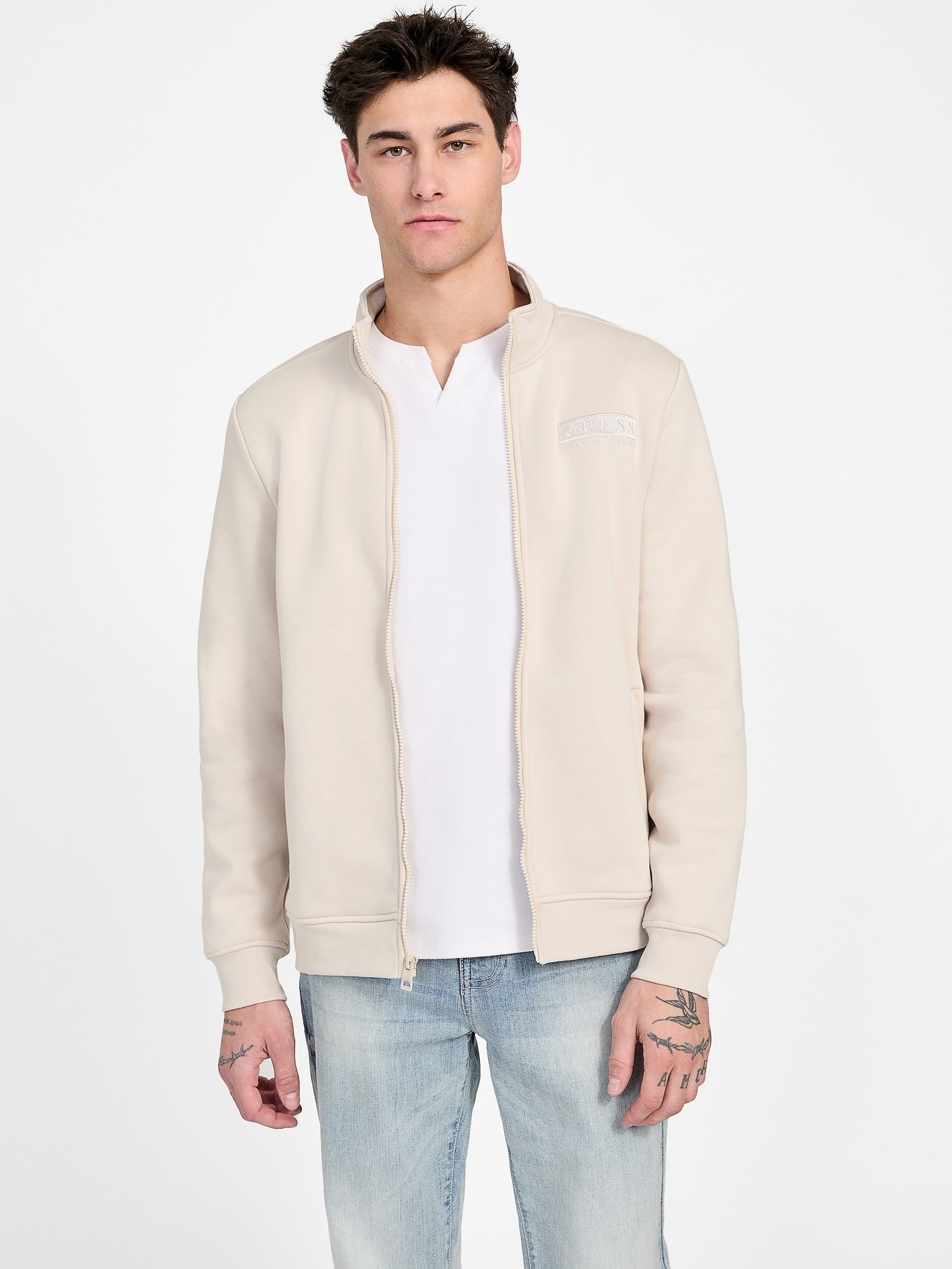 

Флисовая куртка Harvey Guess Factory, цвет over night oats