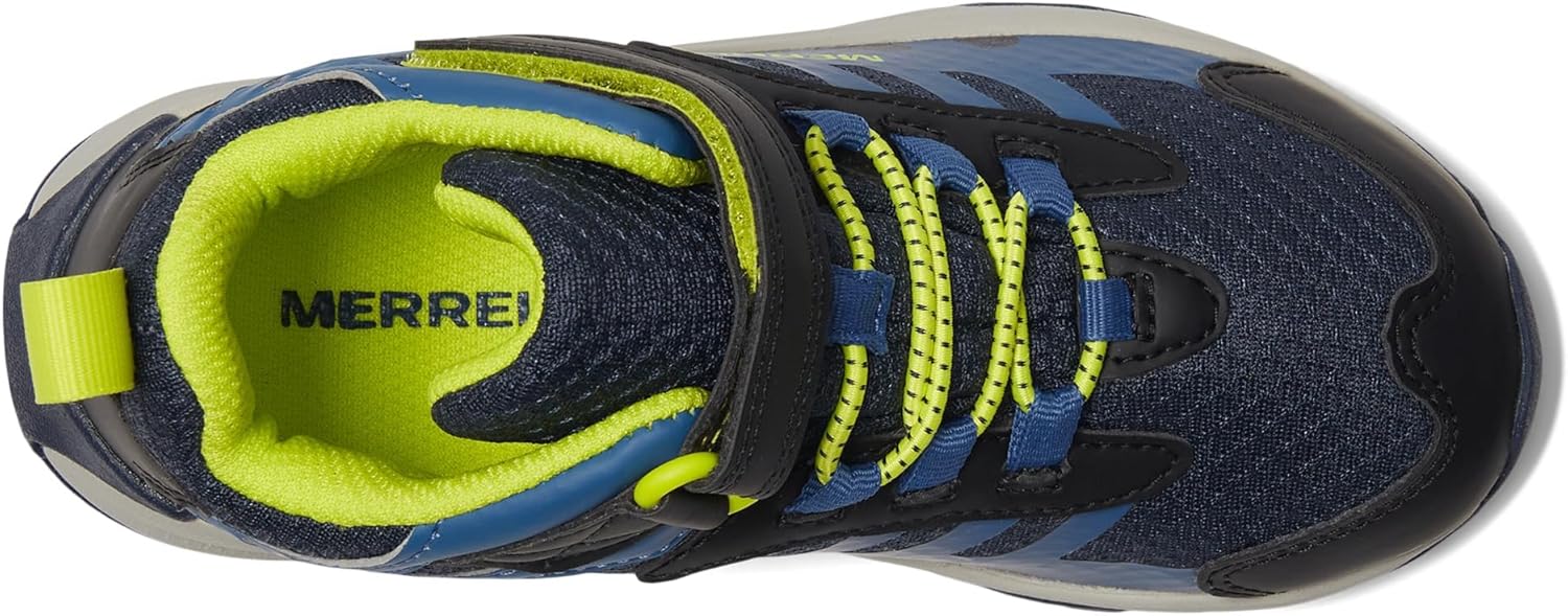 Детские водонепроницаемые кроссовки Merrell Kids Moab Speed 2 Mid A/C (для маленьких и больших детей), темно-синий — фото 2
