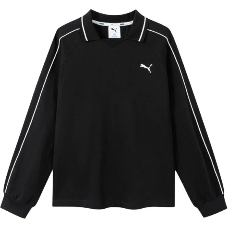 Футболка PUMA Unisex Lapel Moderate Black