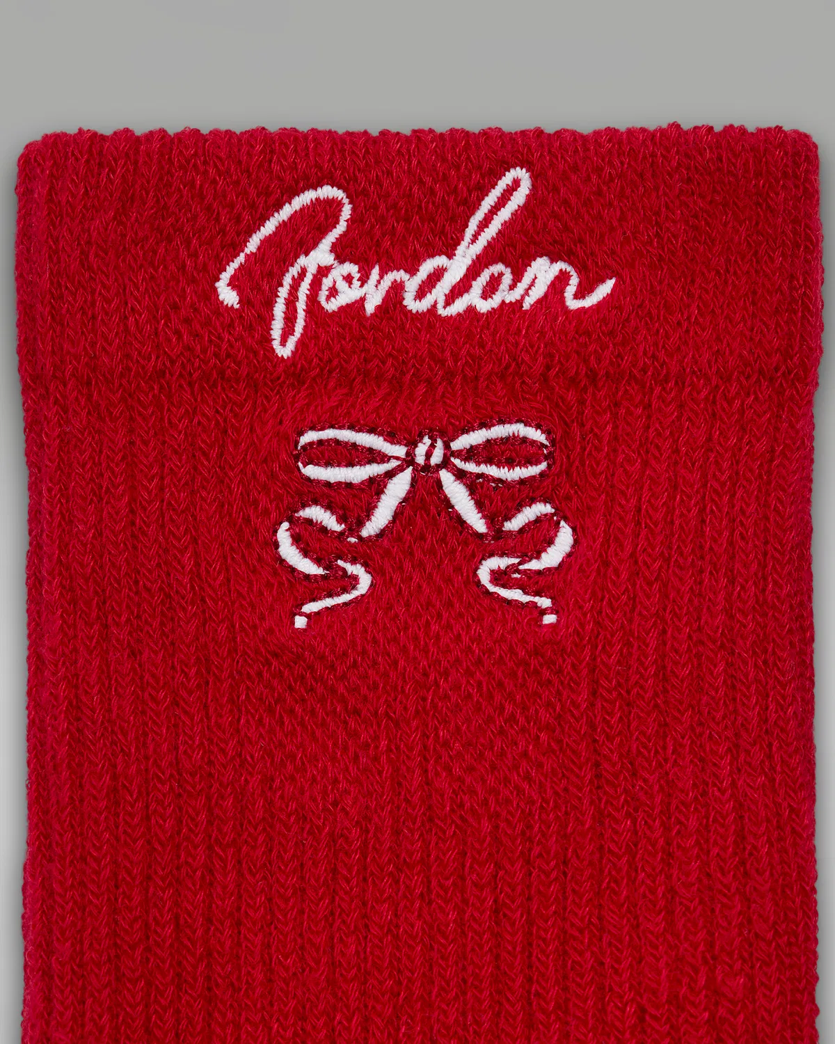 Детские носки Jordan Sparkle Mesh Half Crew (2 пары), Gym Red — фото 4