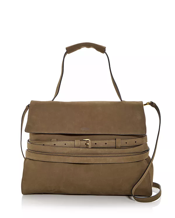 

Замшевая сумка через плечо Tie me Moschino, зеленый