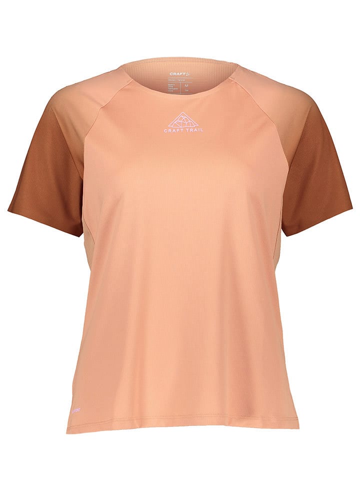 

Craft Беговая футболка «Pro Trail» светло-коричневого цвета