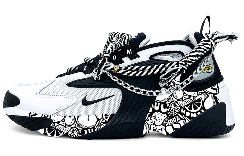 

Кроссовки Zoom 2K унисекс с низким верхом белые Nike