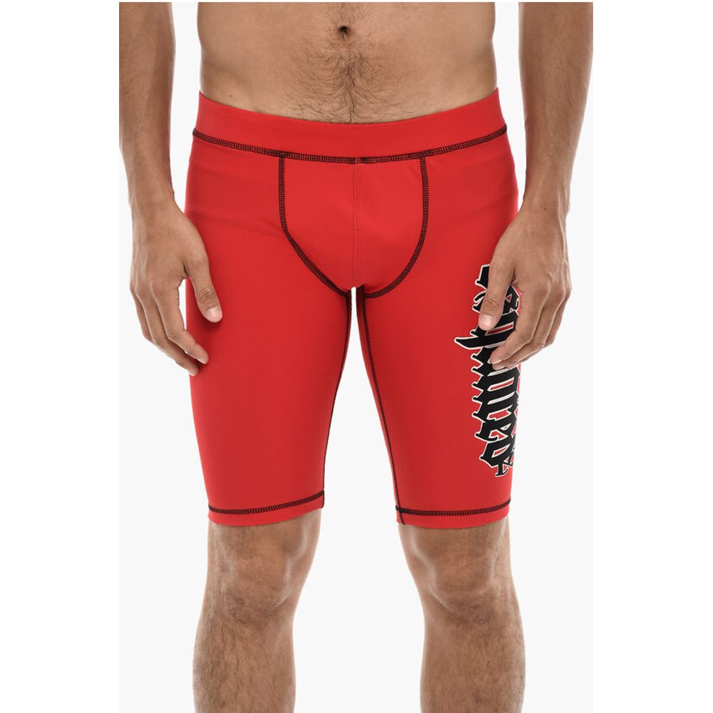 

Байкерские шорты GOTHIC с логотипом Dsquared2, Red