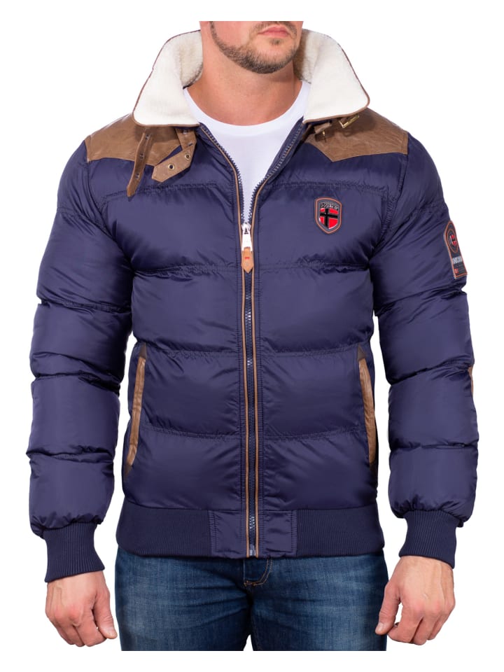 

Зимняя куртка Geographical Norway, темно-синий