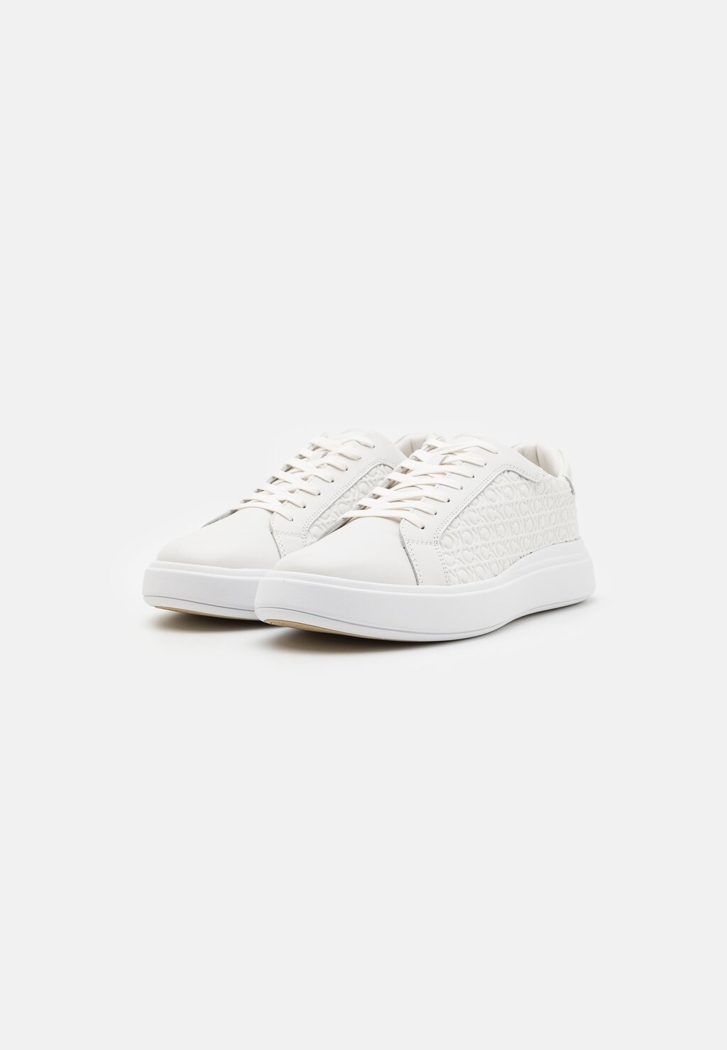 

Полукеды Lace Up Calvin Klein, белый