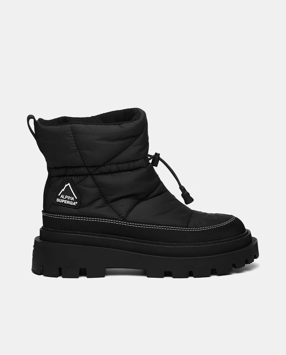 Женские ботинки с эластичной застежкой Superga, черный