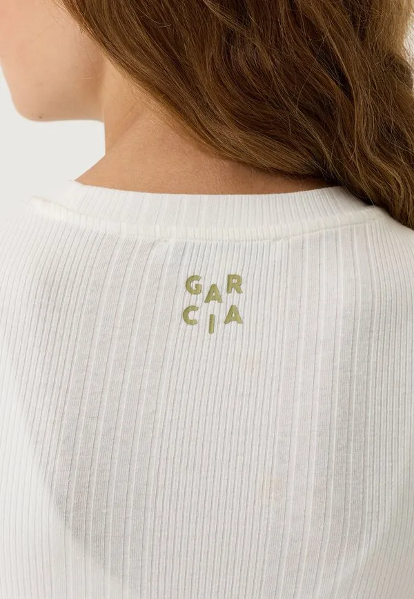 Простая футболка Garcia, Off White — фото 3