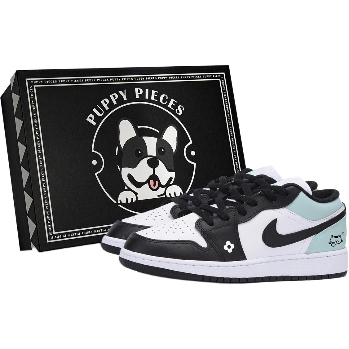 

Баскетбольные кроссовки Air 1 LOW Top для детей и подростков Jordan, белый