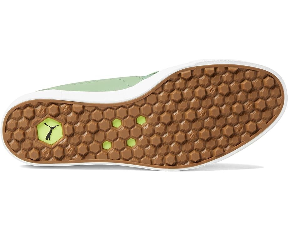 Кроссовки Puma Tustin Fusion Slip-On Golf Shoes, цвет Dusty Green/Puma White — фото 3