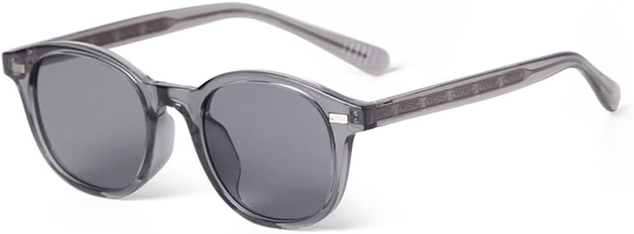 

Круглые солнцезащитные очки в стиле панк с защитой от УФ-излучения UV400 и прозрачными заклепками для женщин и мужчин, подходят для занятий спортом на открытом воздухе, бега и путешествий UYPTK, C4