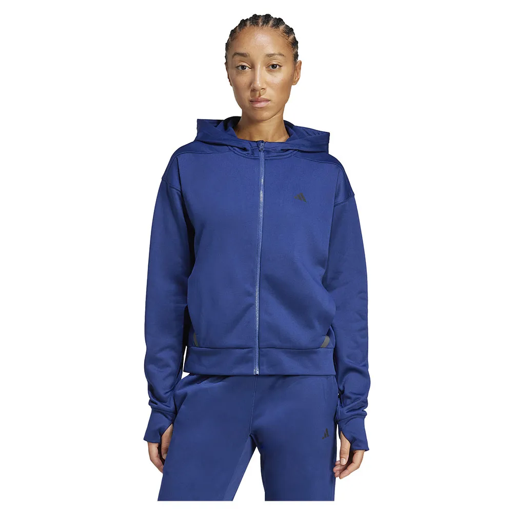 

Толстовка adidas Game&Go full zip, синий