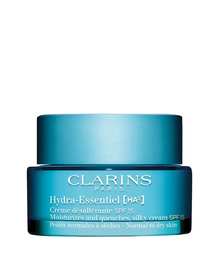 

Крем для лица CLARINS Hydra-Essentiel [HA²] Crème désaltérante SPF 15 - Peaux normales à sèches, 50 ml