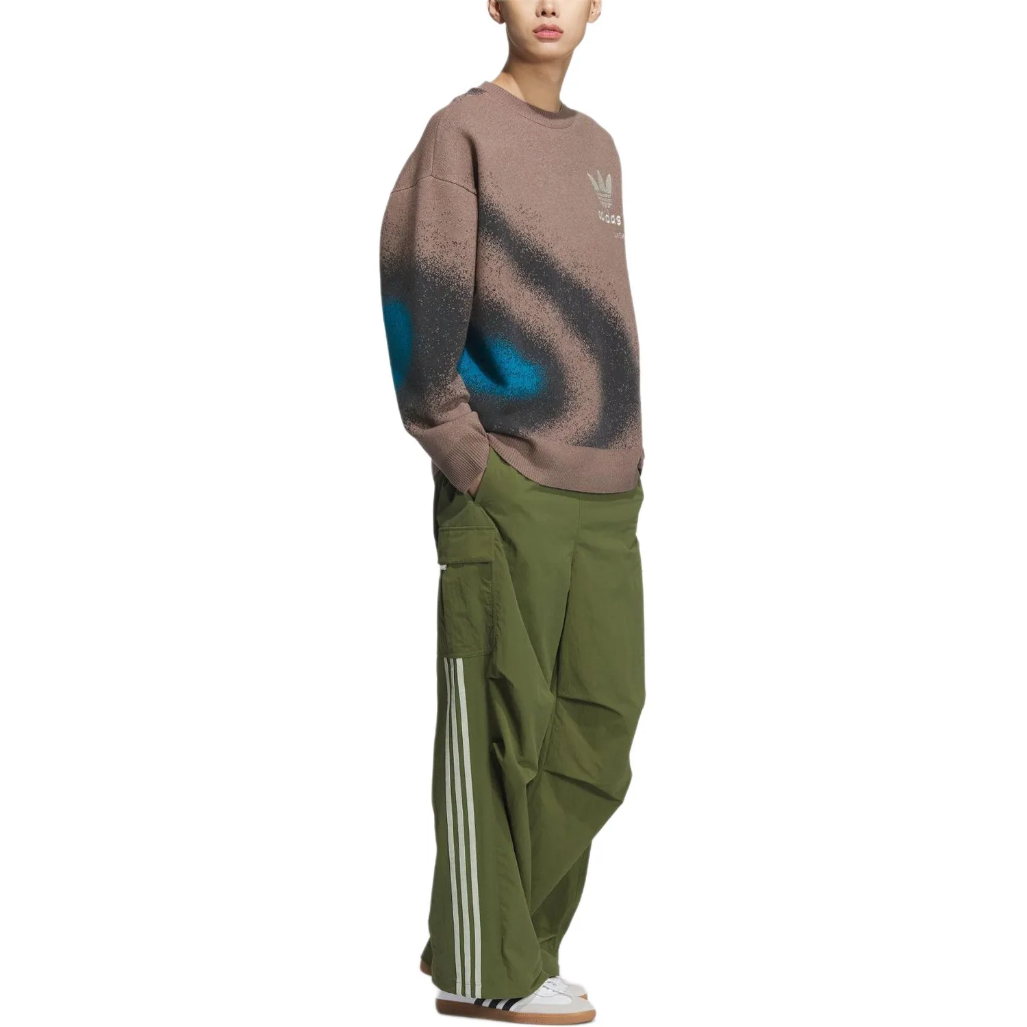 Adidas Originals Брюки TOC TEA PANTS Casual мужские Wild Pine — фото 4