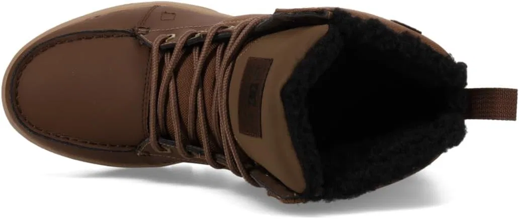 Мужские лодочные ботинки DC Shoes Woodland, Brown Gum — фото 4