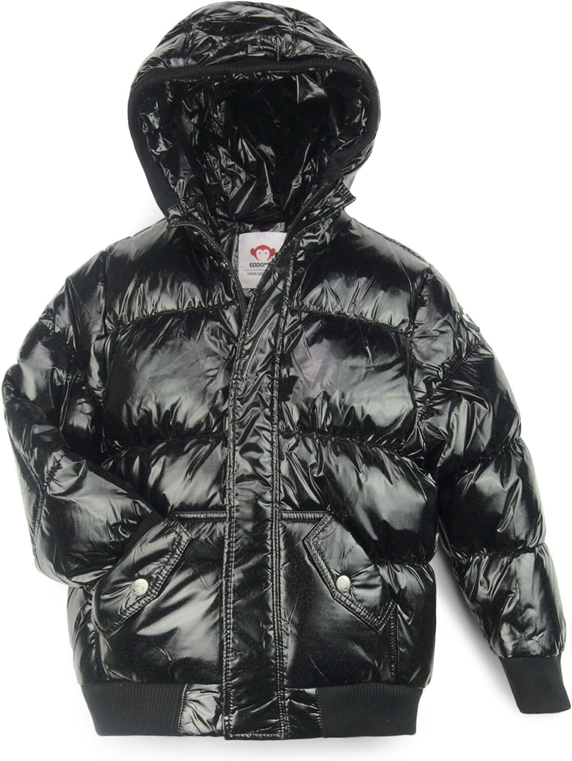 

Куртка Appaman Puffy Down Insulated Coat, цвет Black Glitter