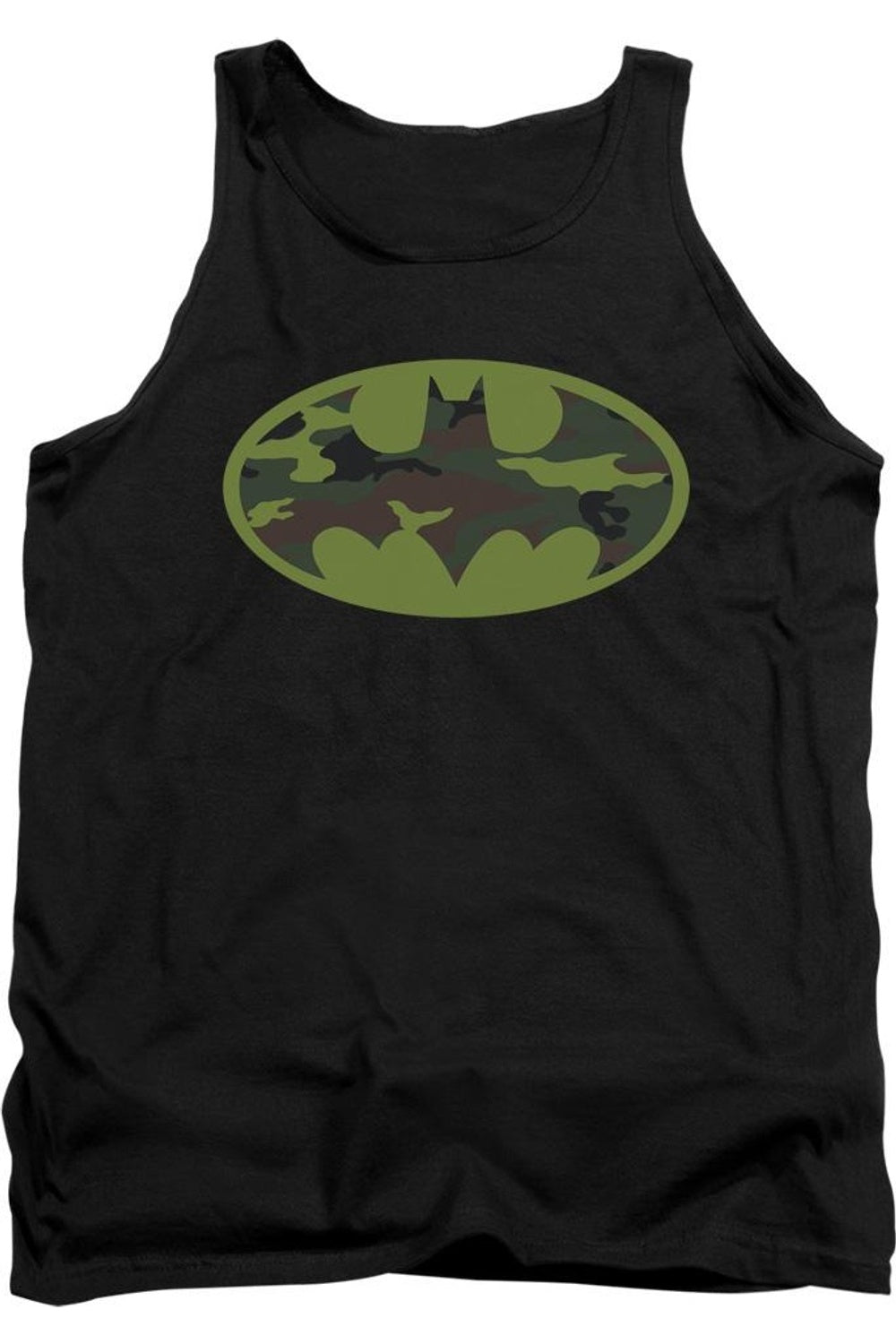

Майка для взрослых с камуфляжным логотипом Batman Gildan, черный