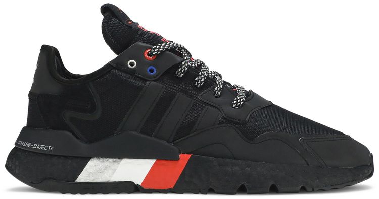 

Кроссовки adidas Nite Jogger 'Black Metallic', черный