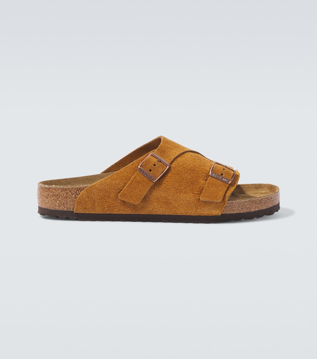 

Цюрих замшевые мюли Birkenstock, Mink