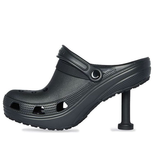 Кроссовки crocs x shoes 'black' Balenciaga, черный