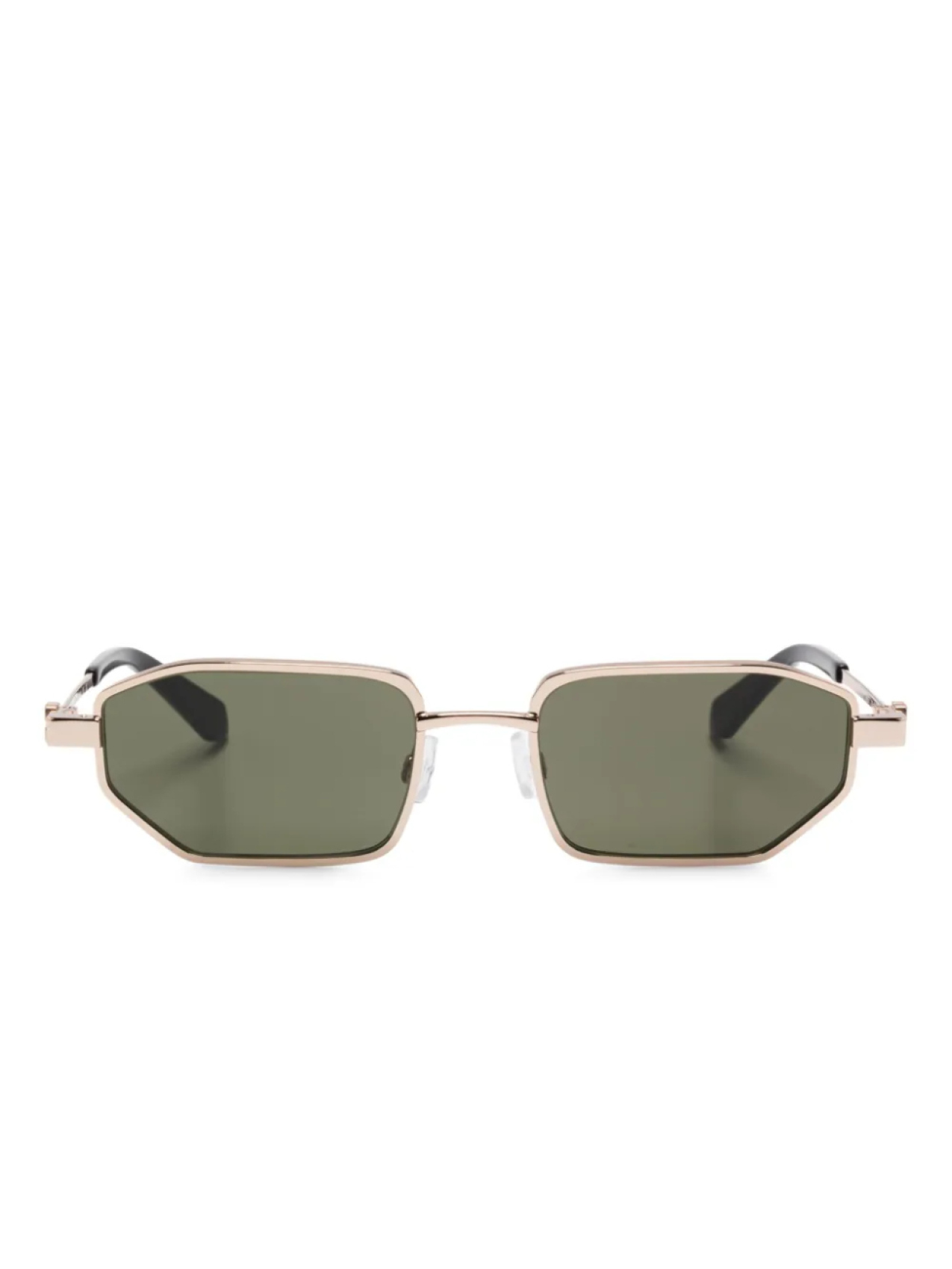 

Солнцезащитные очки в прямоугольной оправе Off-White Eyewear, золотой