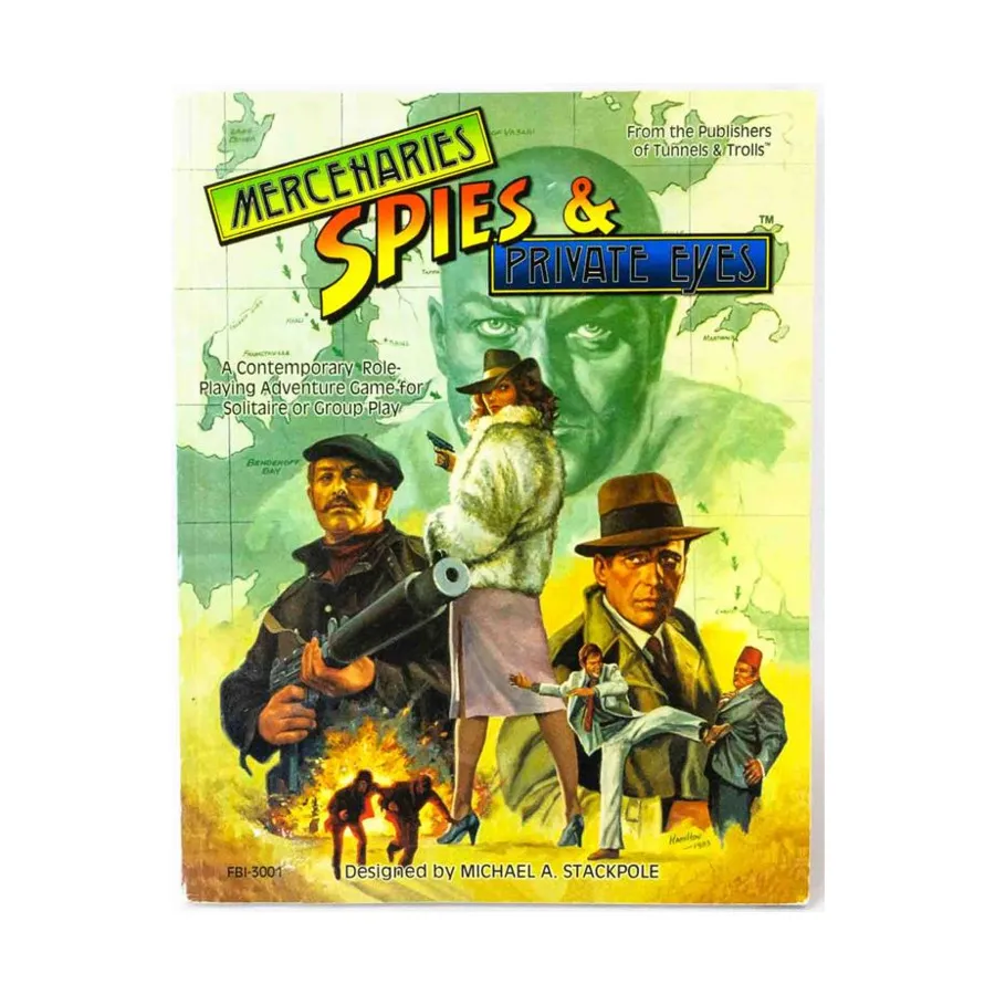 

Mercenaries, Spies & Private Eyes (2019 Edition), Mercenaries, Spies, & Private Eyes, мягкая обложка