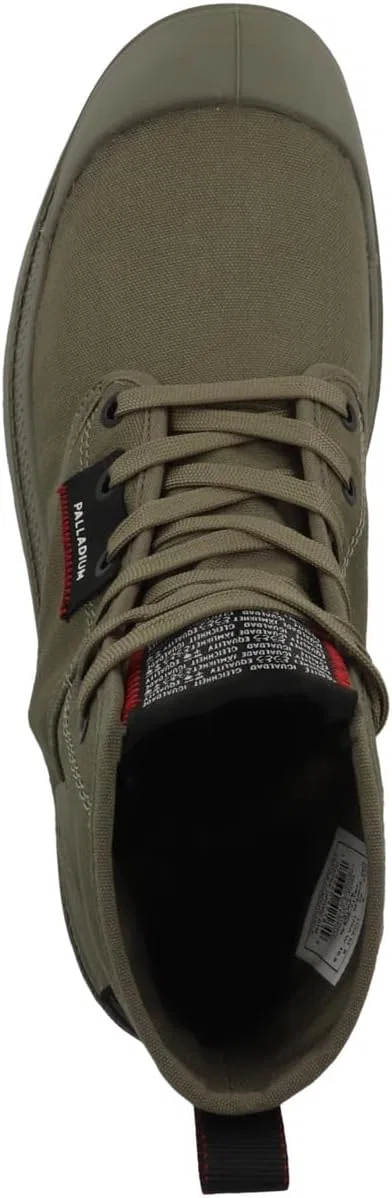 Ботинки Palladium Unisex Pampa Hi Patch Trainers, Dusky Green — фото 2