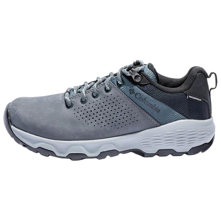 

Женские низкие альпинистские походные ботинки с противоскользящей и износостойкой тканью, обеспечивающие хорошую вентиляцию и поддержку стопы Columbia, серый-053