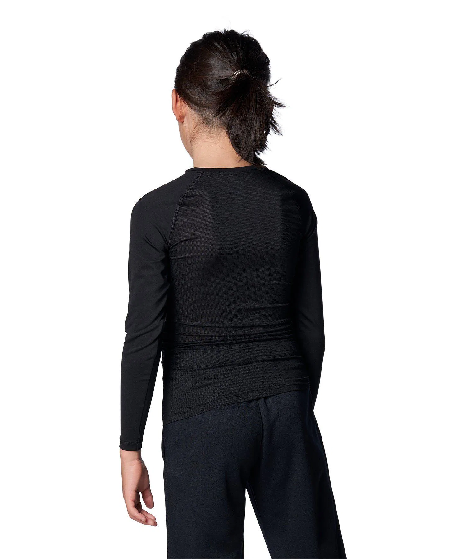 Детская футболка UNDER ARMOUR UA Heatgear Armour Compression Long Sleeve Crew Neck Shirt (Baseball) — фото 2