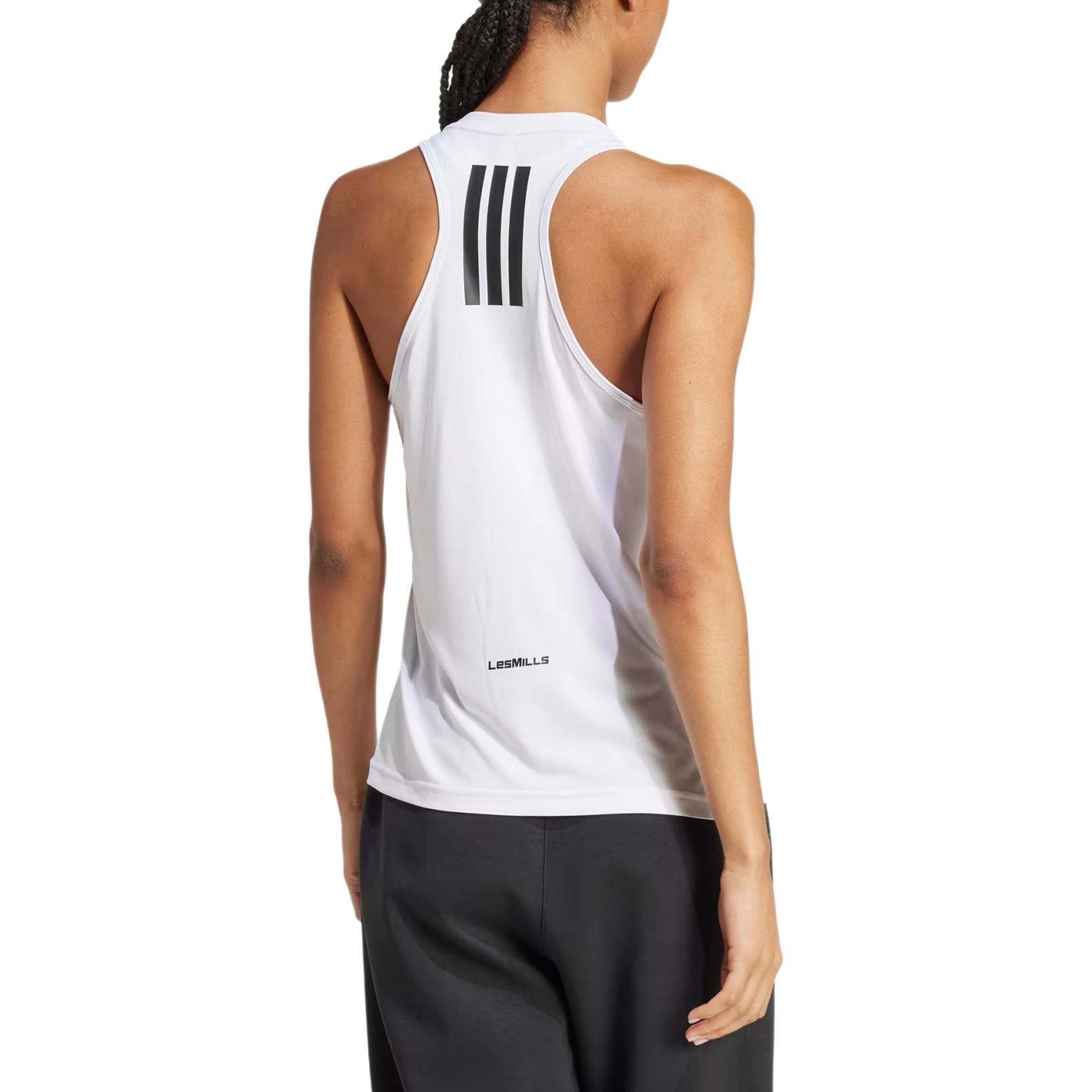 Футболка Les Mills с принтом Adidas, белый — фото 4