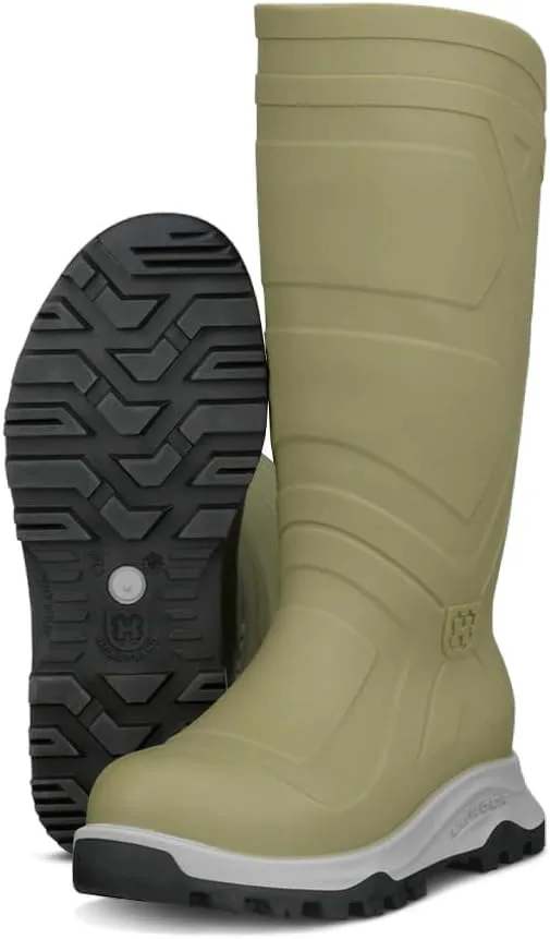 

Водонепроницаемые уличные ботинки Heartland Leader для мужчин и женщин - рабочие, походные и рыболовные ботинки с амортизирующей стелькой и подошвой, сцепляющей с поверхностью Heartland Footwear, оливковый