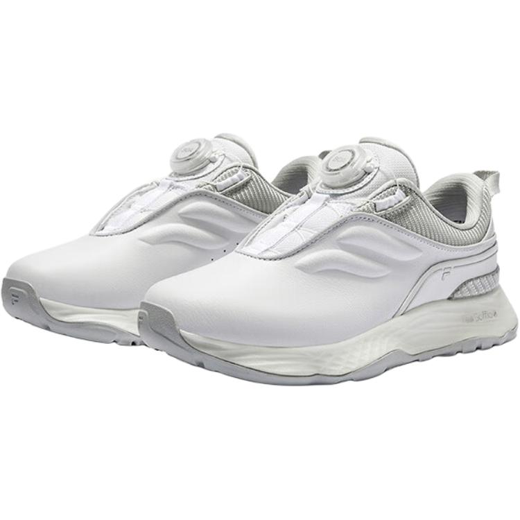 FILA KIDS Антискользящие износостойкие низкие детские тренировочные кроссовки White Kids — фото 4