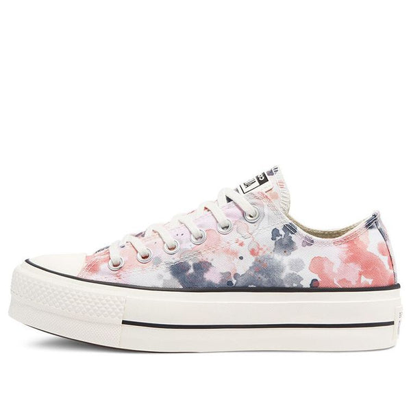 Кроссовки chuck taylor all star platform low 'washed florals' Converse, мультиколор