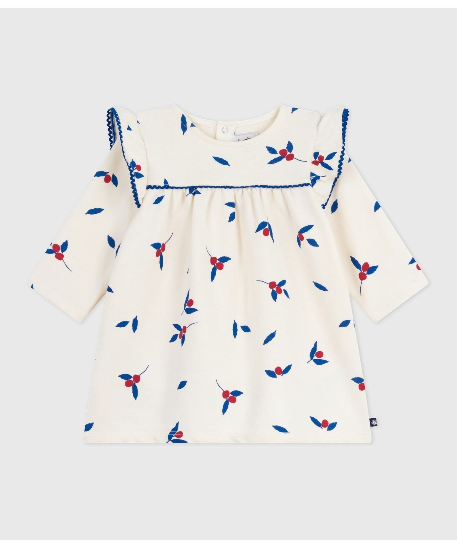 Платье один кусочек Petit Bateau, Off-white/Multicolor