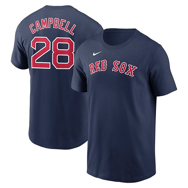 

Футболка мужская kristian campbell navy boston red sox fuse name & number Nike