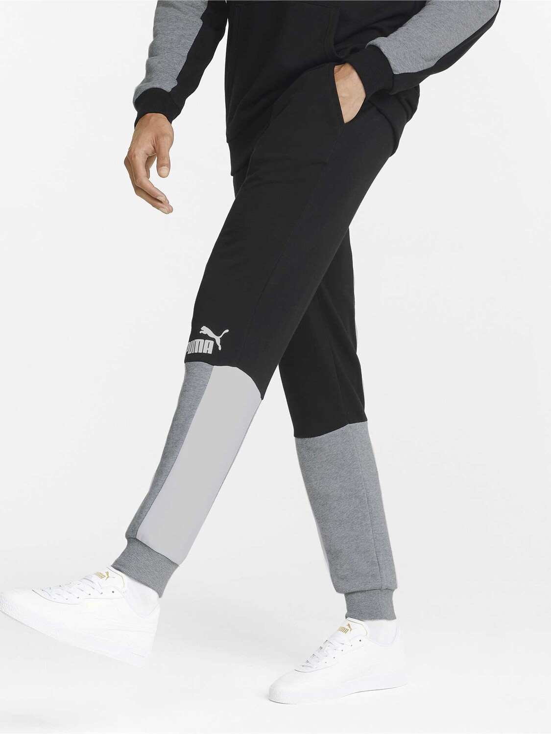 

Спортивные брюки Puma ESS+ Block Sweatpants TR, черный