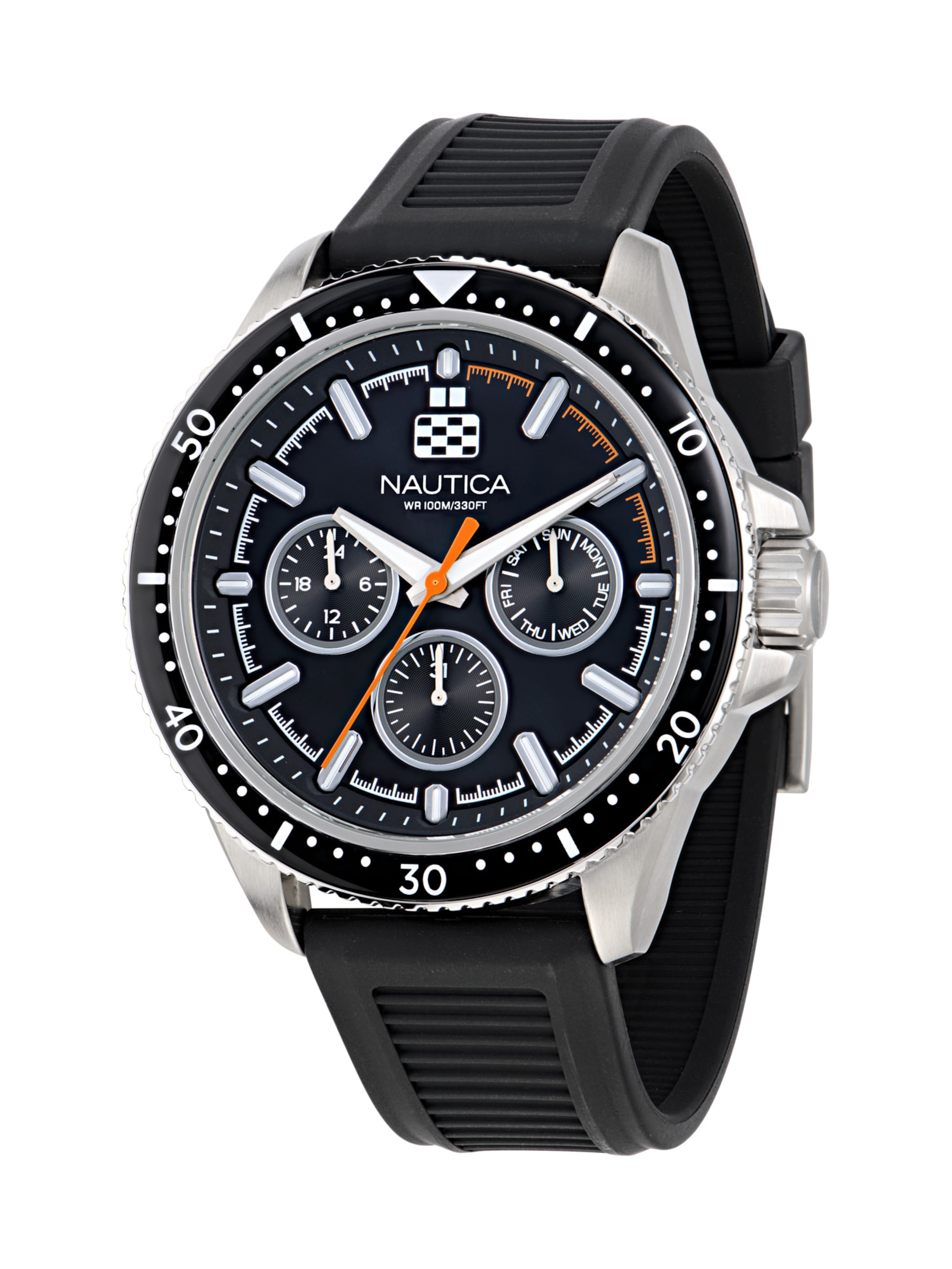 

NAUTICA Часы Analog 'NCT WINDROSE' в серебристом цвете