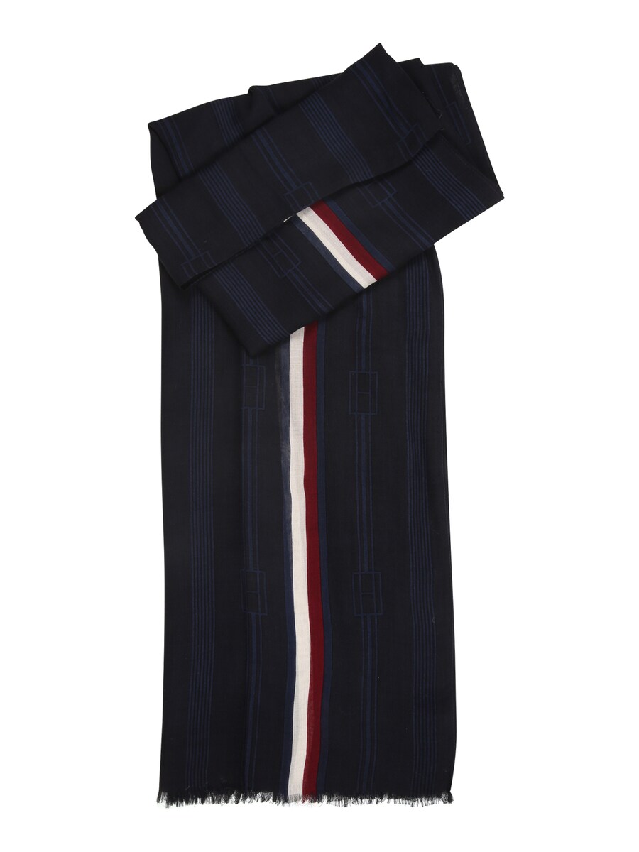 

Шарф TOMMY HILFIGER Scarf ESSENTIAL, цвет navy/sapphire