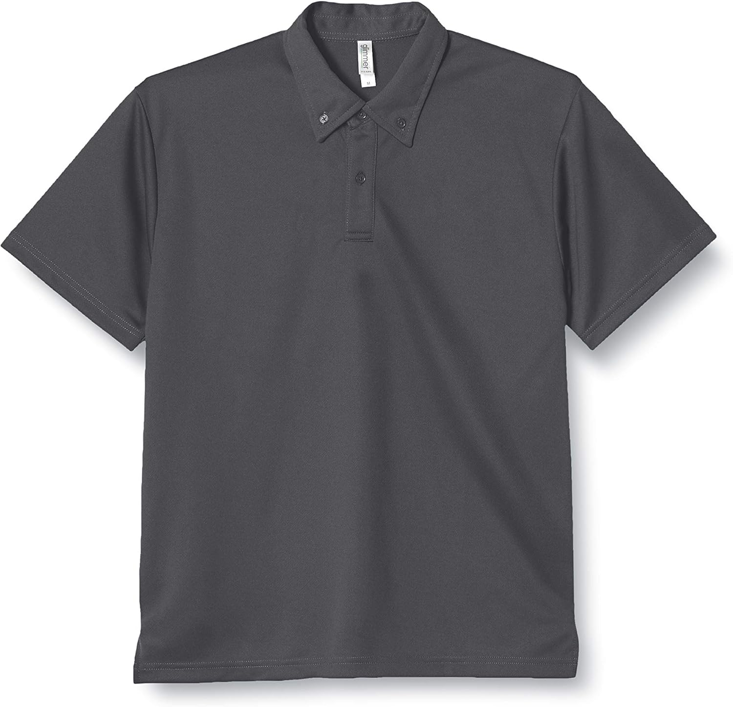

Мужская рубашка-поло Glimmer Dry Button Down (без карманов), темно-серый