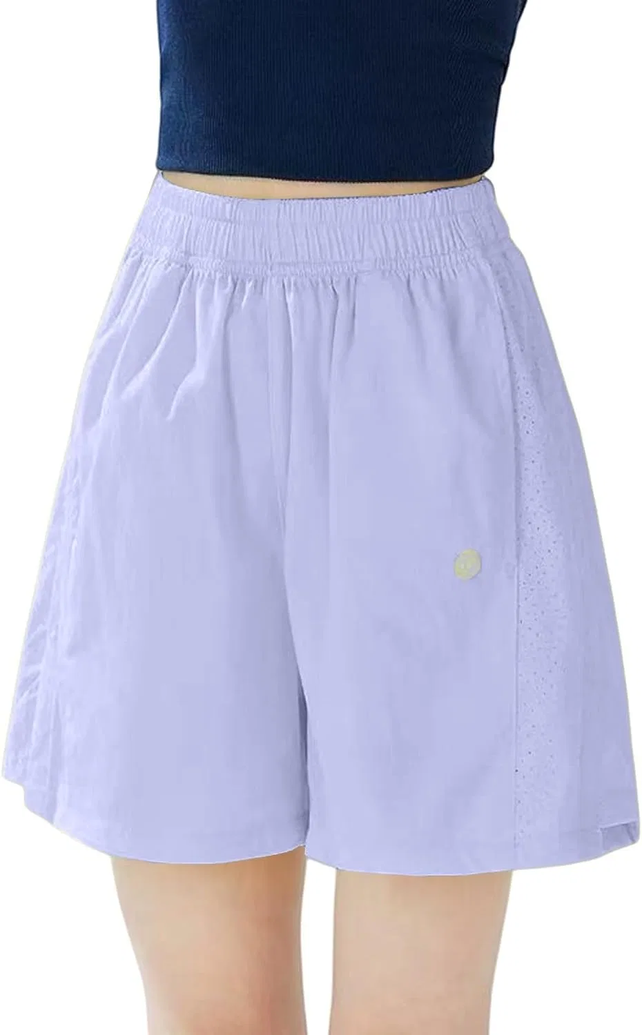Детские шорты Quick-Dry Athletic Paperbag Shorts SEHIOZNI, Purple