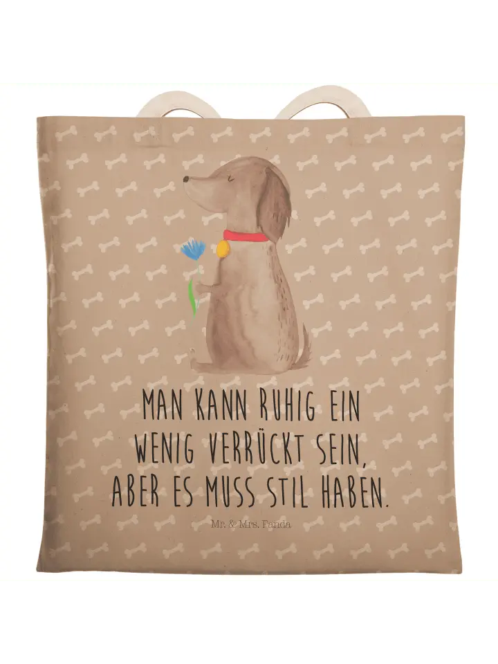 

Шоппер Mr. & Mrs. Panda, цвет hundeglück