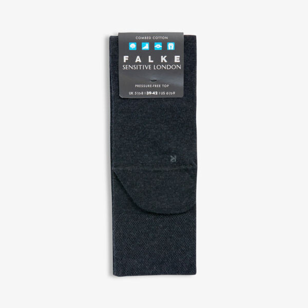 

Носки Falke Sensitive London с сетчатыми вставками из смесового хлопка Falke, цвет anthramel