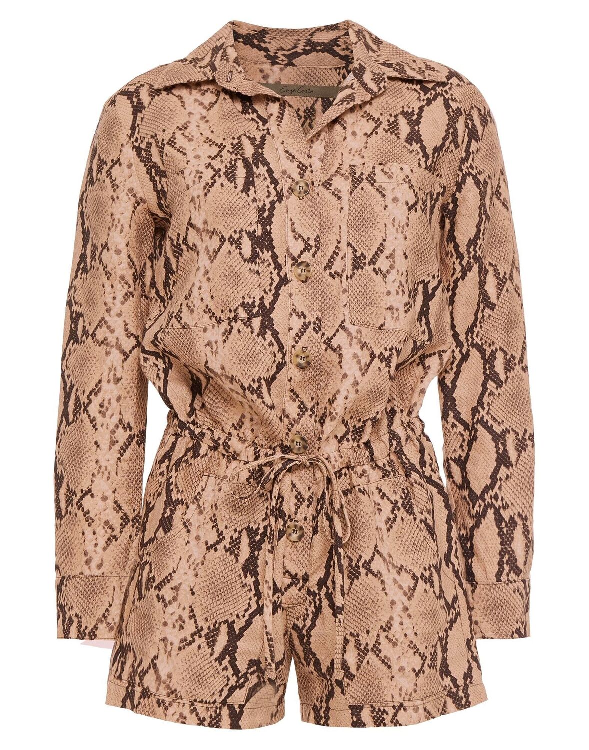 

Комбинезон Enza Costa, песочный